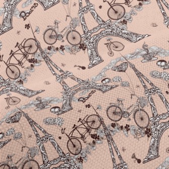 Romantic Eiffel Tower Performance Linen