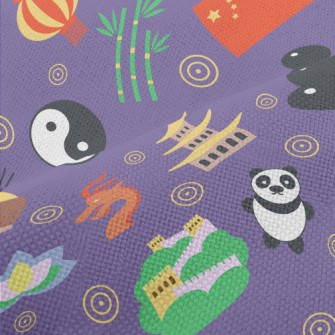 China Great Wall Tai Chi Performance Linen