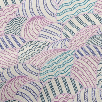 Weird Striped Color Blocks Performance Linen