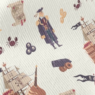 Pirate Treasure Map Standard Corduroy