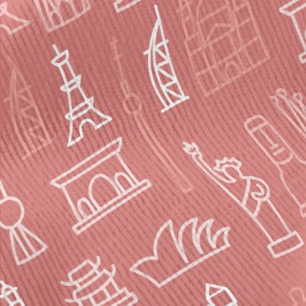 World Famous Buildings Standard Corduroy