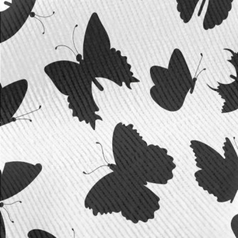 Beautiful Butterfly Silhouette Standard Corduroy