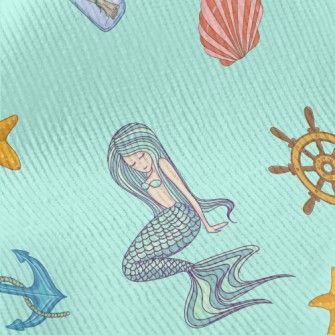 Mermaid Treasure Standard Corduroy