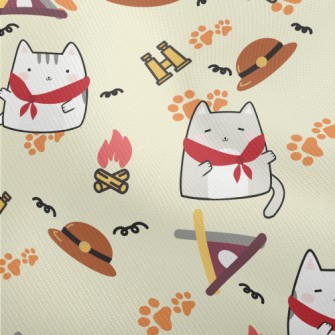 Kitten Scout Camping Dobby