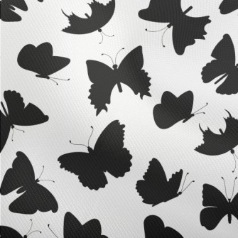 Beautiful Butterfly Silhouette Dobby