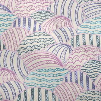 Weird Striped Color Blocks Dobby