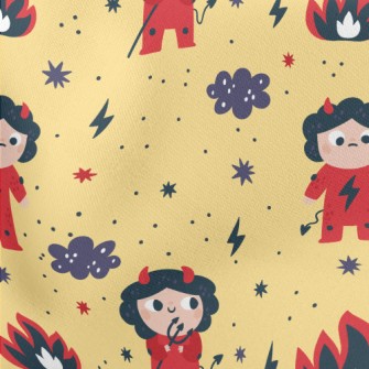 Evil Little Devil Stretch Ponte