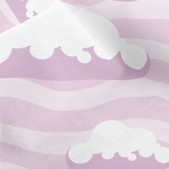 Wavy Clouds Micro Fleece