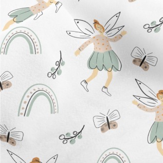 Leisurely Happy Fairy Micro Fleece