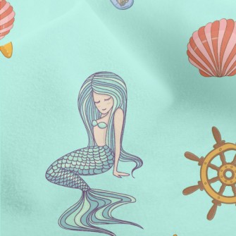 Mermaid Treasure Micro Fleece