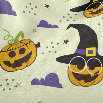 Halloween Costume Pumpkin Minky