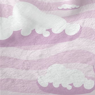 Wavy Clouds Minky