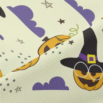 Halloween Costume Pumpkin Piqué