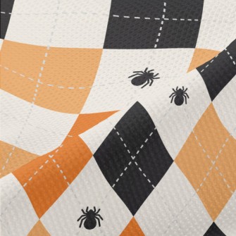 Diamond-shaped Spider Piqué