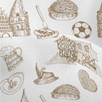 German Brewery Beer Lightweight Performance Linen