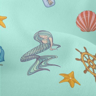 Mermaid Treasure Lightweight Performance Linen