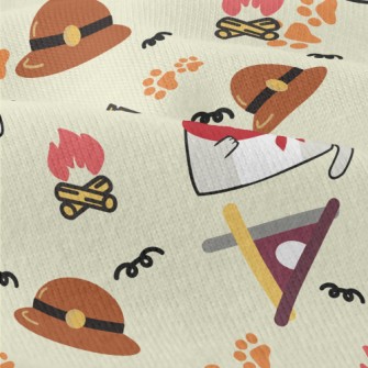Kitten Scout Camping Modern Jersey