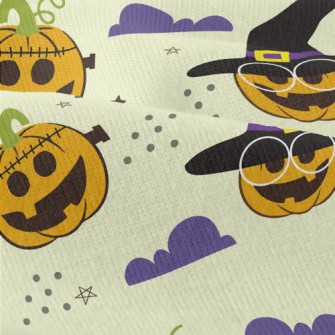 Halloween Costume Pumpkin Modern Jersey