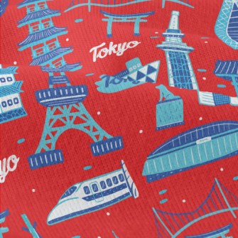 Famous Buildings In Tokyo Modern Jersey