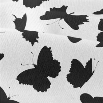 Beautiful Butterfly Silhouette Modern Jersey