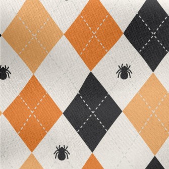 Diamond-shaped Spider Jersey Backed Fleece