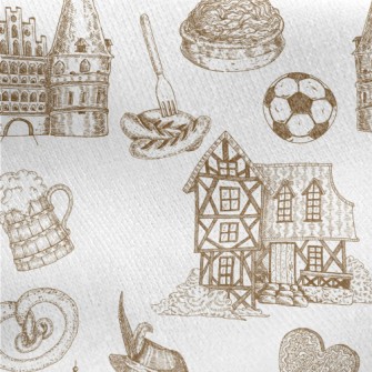 German Brewery Beer Jersey Backed Fleece