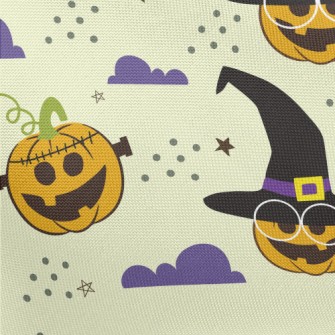 Halloween Costume Pumpkin Pongee