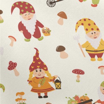 Cute Dwarf Family Pongee