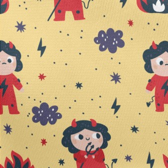 Evil Little Devil Pongee