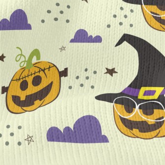 Halloween Costume Pumpkin Stretch Jersey