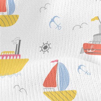 Sailing And Cruises Stretch Jersey