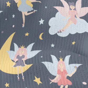 Fantasy Fairy Wings Stretch Jersey