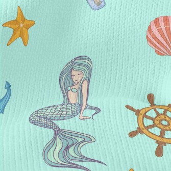 Mermaid Treasure Stretch Jersey