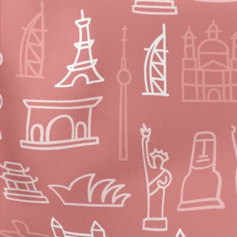 World Famous Buildings Lightweight Cotton Poplin