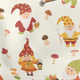 Cute Dwarf Family Lightweight Cotton Poplin