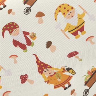 Cute Dwarf Family Midweight Cotton Poplin
