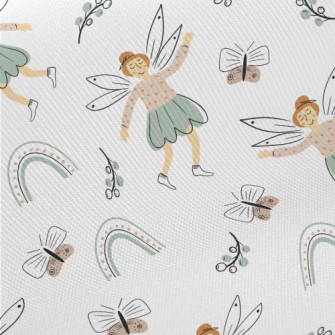 Leisurely Happy Fairy Midweight Cotton Poplin
