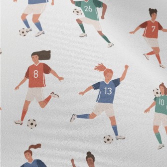 Various Football Players Chiffon