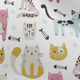 Colorful Cat Chiffon