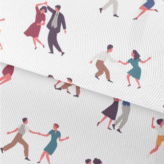 Couple Dancing Together Waterproof Oxford