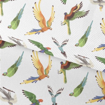 Colorful Realistic Parrot Waterproof Oxford