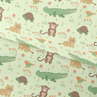 Cute And Lovable Animals Waterproof Oxford