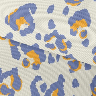 Purple Hand-painted Leopard Pr Waterproof Oxford