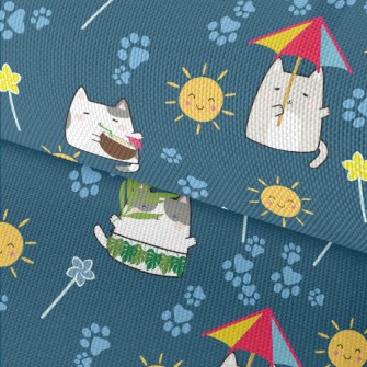 Summer Life Cat Waterproof Oxford