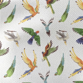 Colorful Realistic Parrot Waterproof Canvas
