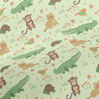 Cute And Lovable Animals Performance Linen