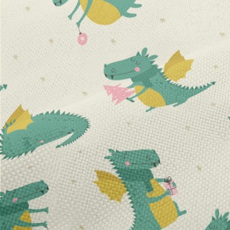 Fairy Tale Cute Dragon Performance Linen
