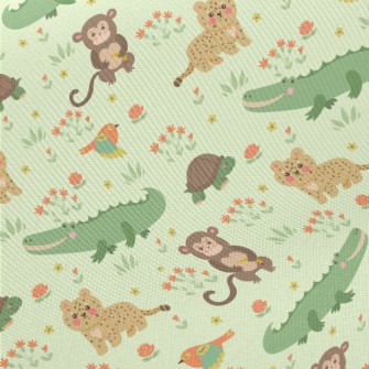 Cute And Lovable Animals Twill