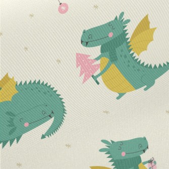 Fairy Tale Cute Dragon Twill