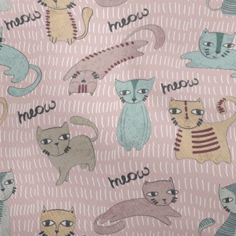 Hand Drawn Brush Cat Dobby